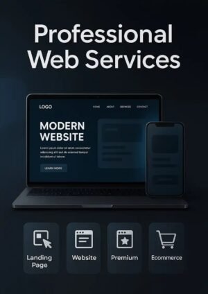 Web Design & Development – Professional Services