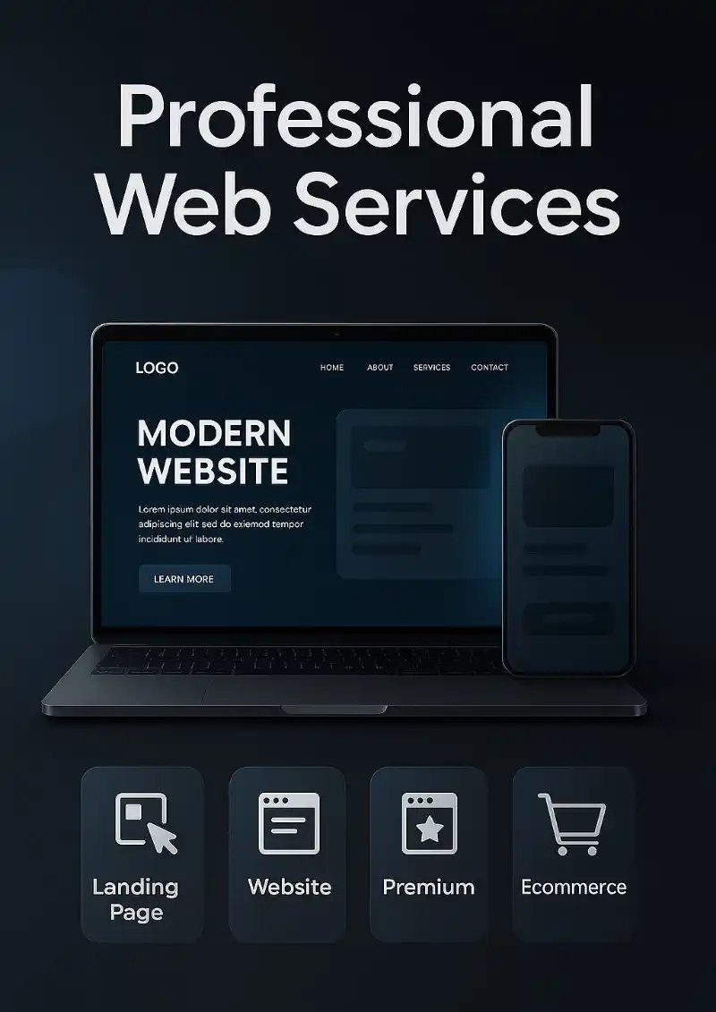 Web Design & Development – Professional Services